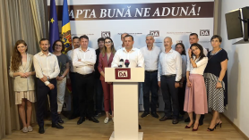 LIVE // Declarații de presă susținute de Partidul Platforma DA după închiderea secțiilor de votare